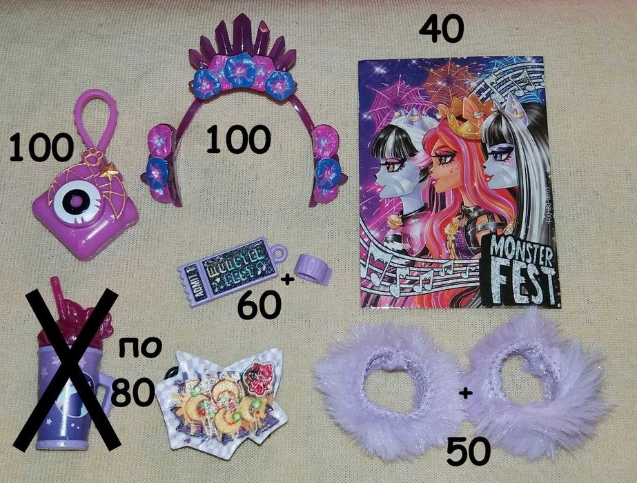 Одежда аксессуары кукол Monster Ever After High Монстер Эвер Афтер Хай