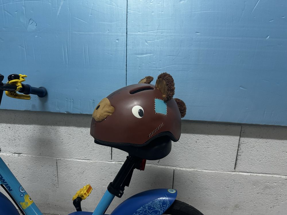 Capacete crianca (modelo ursinho)