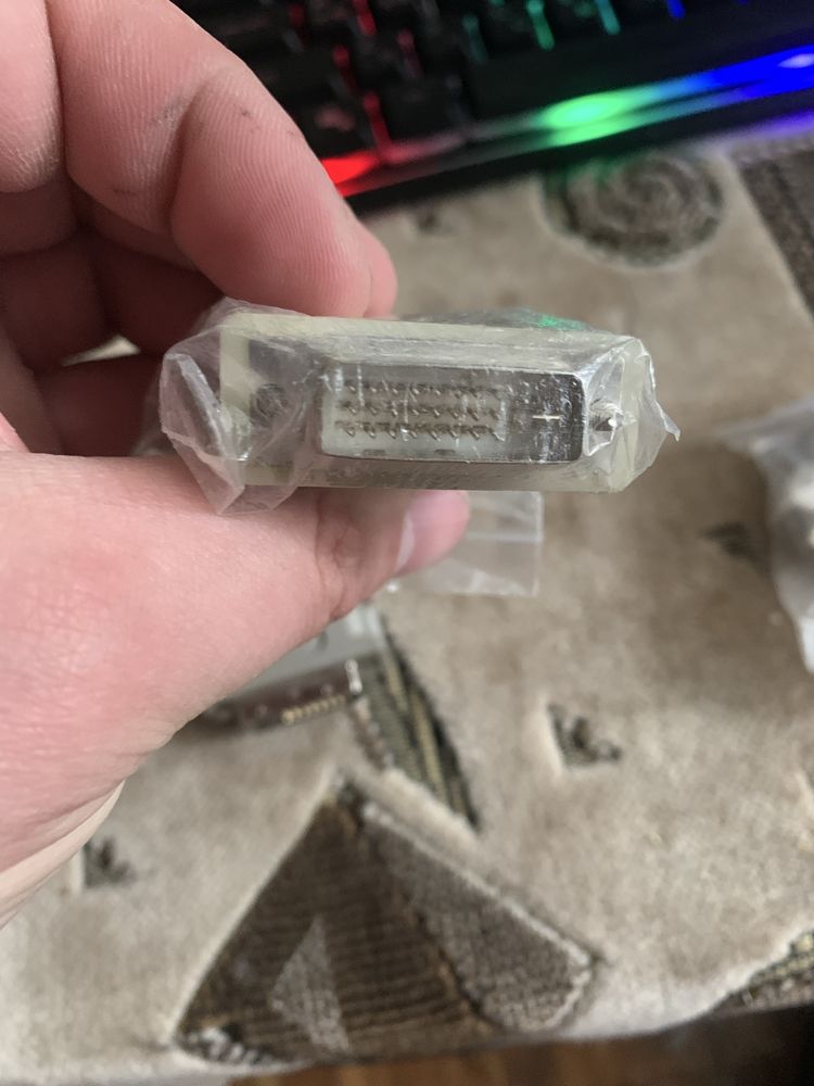 Переходник вга на дивиай  vga dvi