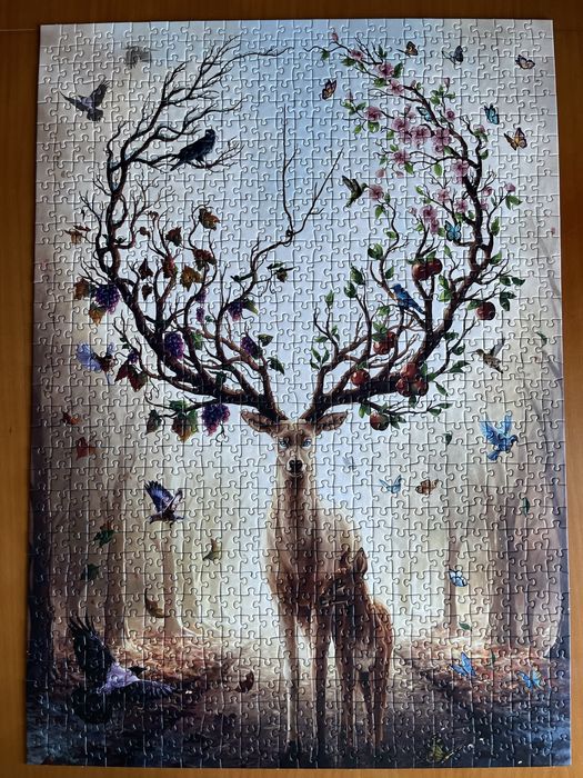 Puzzle ravensburger 1000 mityczny jeleń