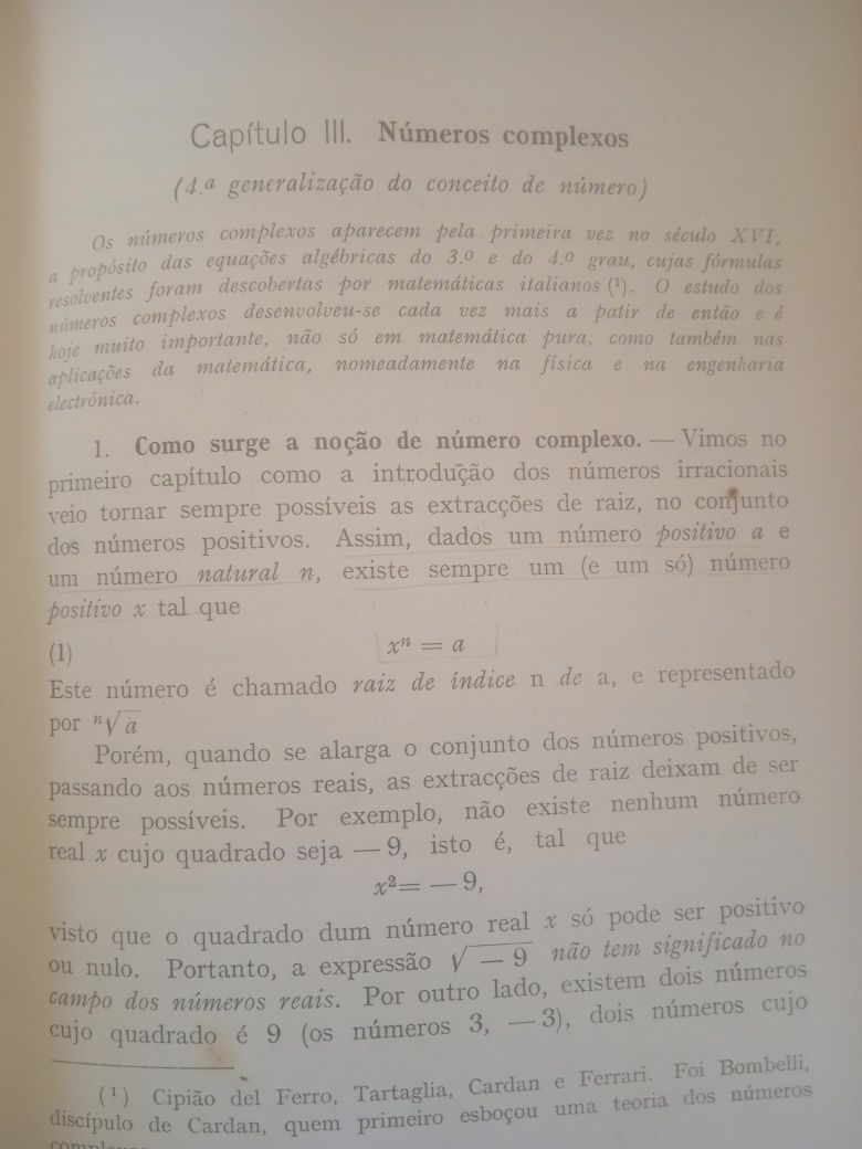 Compêndio de Algebra