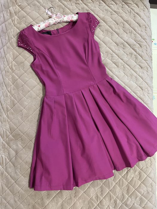 Нарядна сукня, святкове плаття, фуксія, с-м