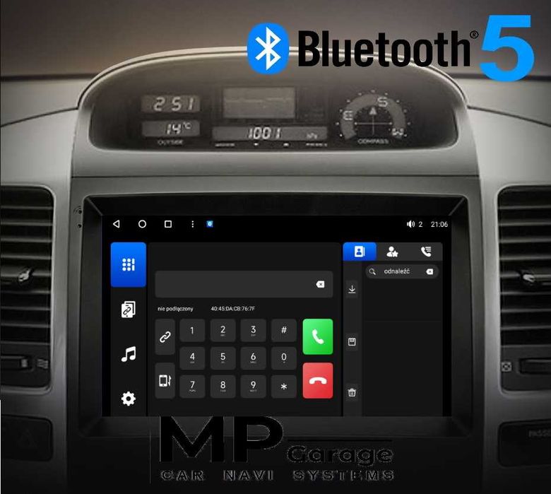 Radio Android TOYOTA LAND_CRUISER J120 / LEXUS GX470 CarPlay/AA 4G