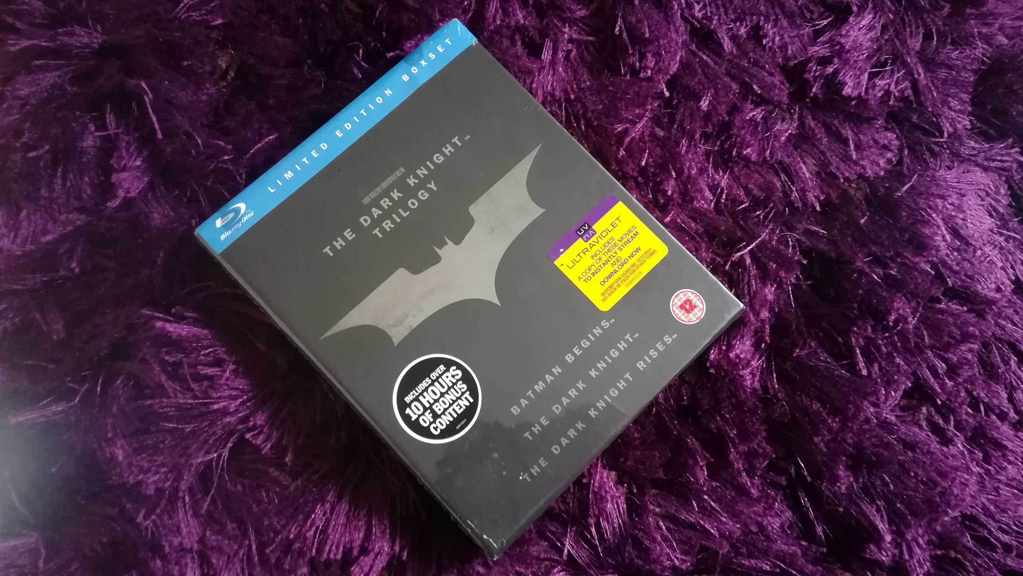 Batman The Dark Knight trilogia blu-ray edição limitada - NOVO SELADO