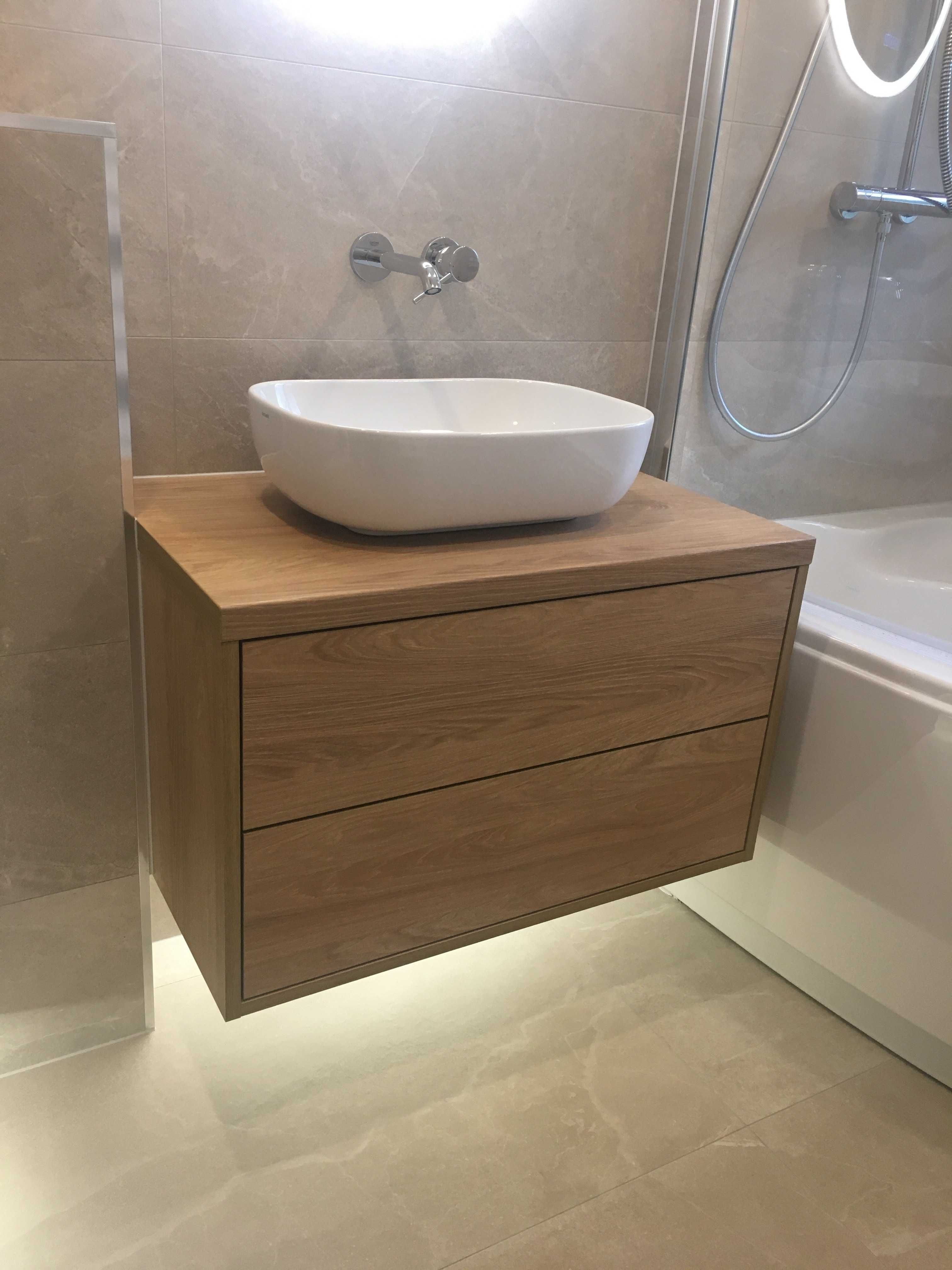 Szafka pod umywalkę - BLUM - 80 cm - meble łazienkowe