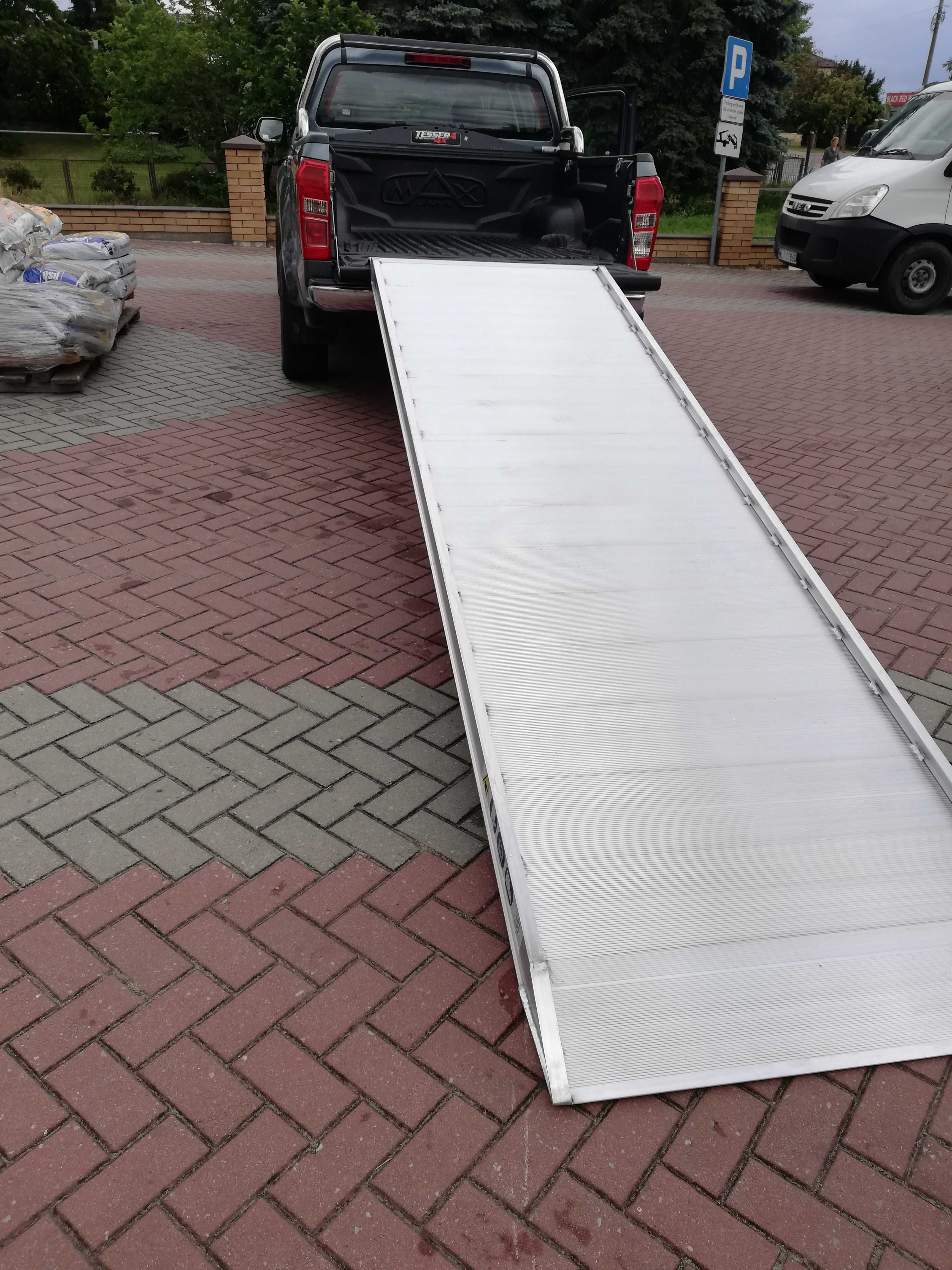 Najazdy Aluminiowe płyta załadunkowa 3,6m 1000kg