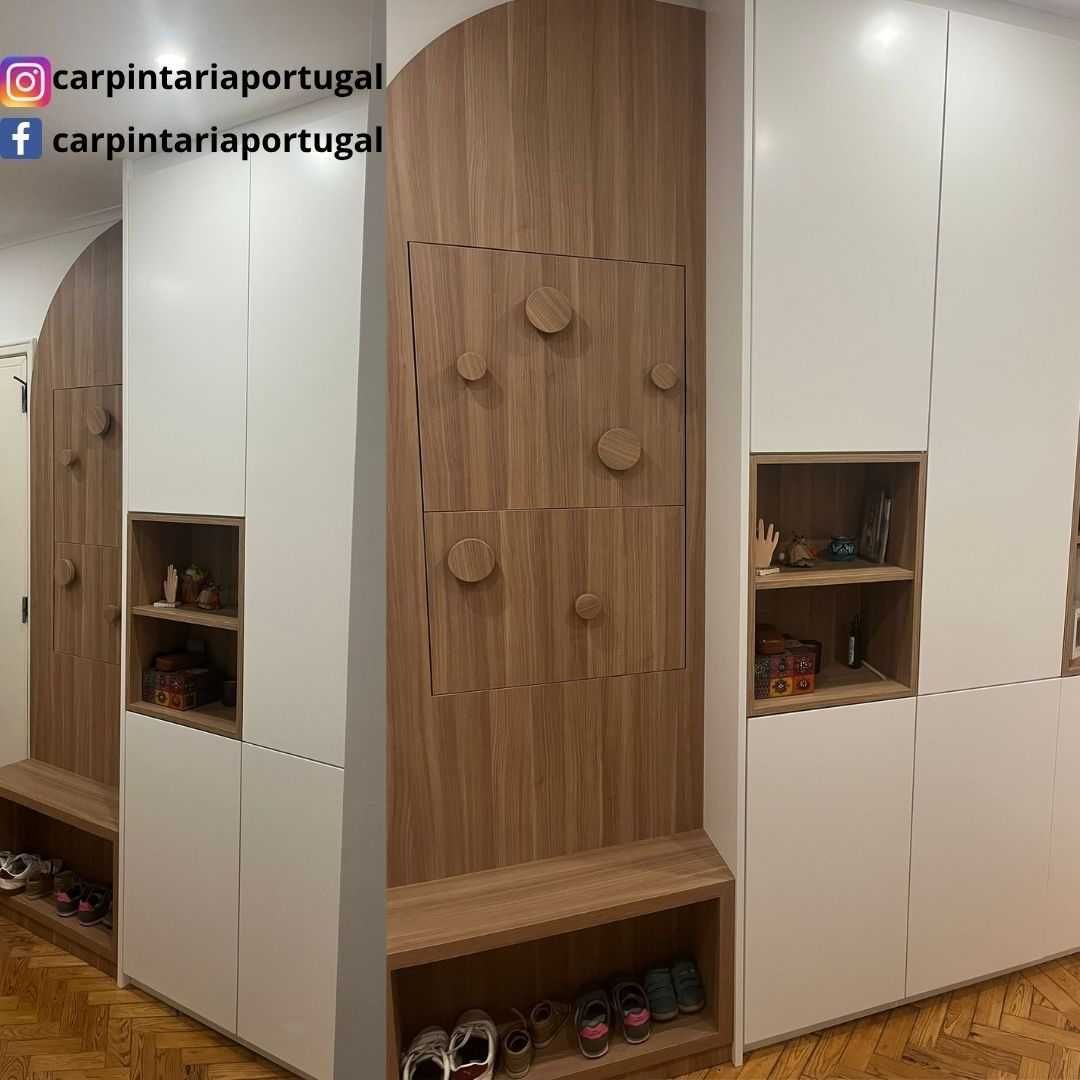 Hall de entrada em estilo moderno