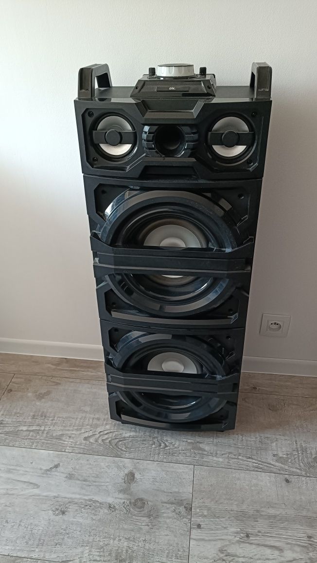 Głośnik Kolumna Mikser USB Bluetooth Akumulator PartyBox