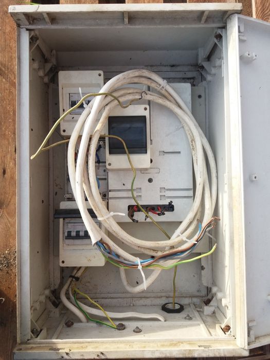 Rozdzielnia budowlana używana plus długi przewód Gratis