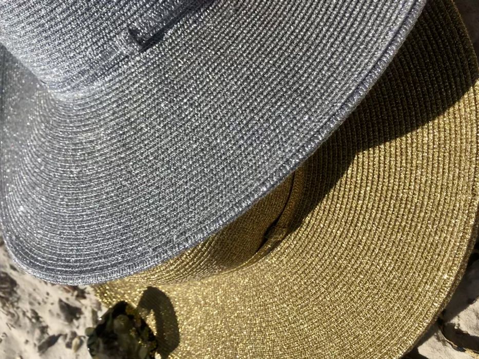 Шляпа золото серебро