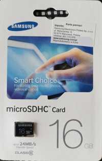 Karta pamięci microSDHC Samsung 16GB