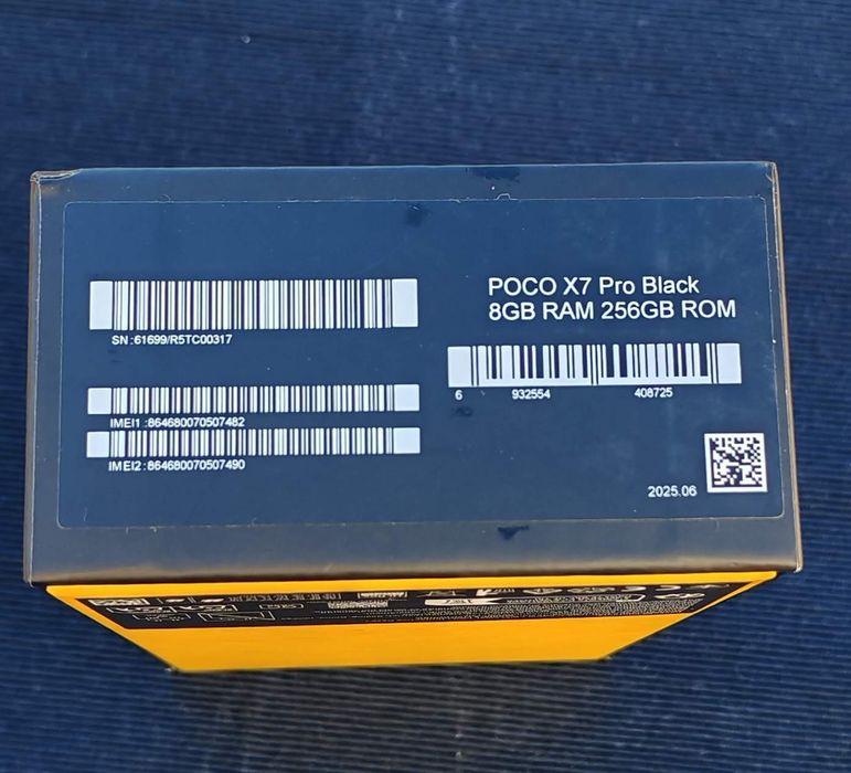 Xiaomi Poco X7 Pro 5G  8+256GB 
Com Garantia