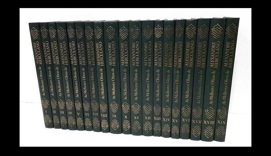 Coleção de Livros - 'As Melhoras Obras de Alexandre Herculano'