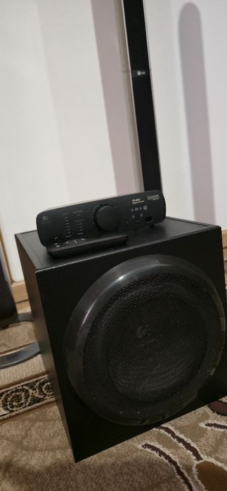 Logitech z906 + colunas home cinema
