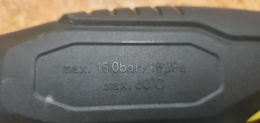 Mangueira e pistola maquina pressão