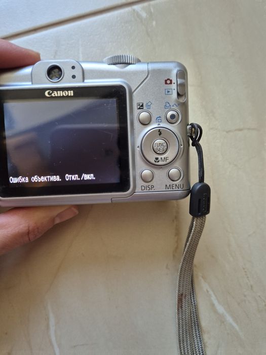 Продам фотоапарат Canon power shot A700 на запчастини