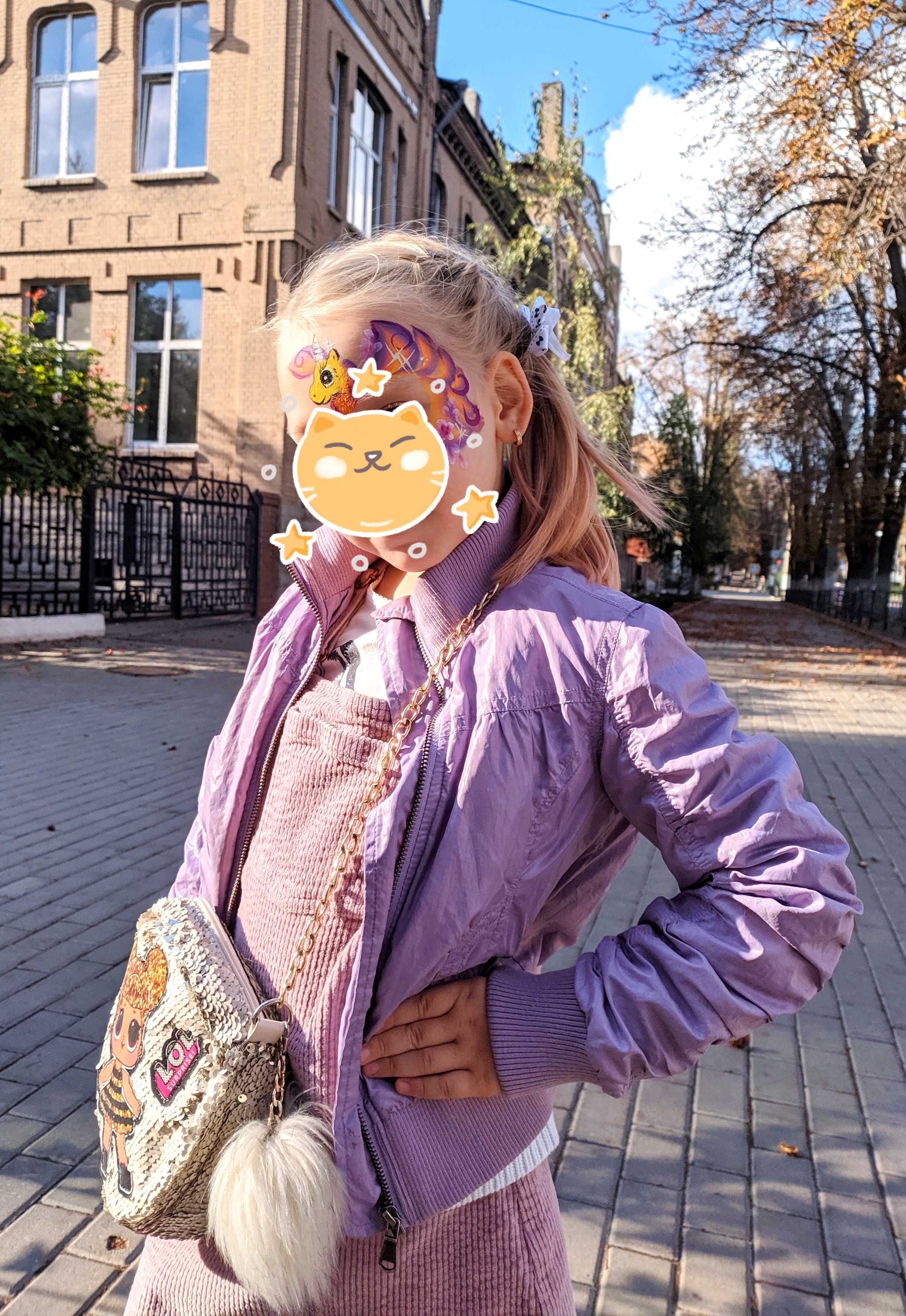 Курточка Ветровка на девочку 5-6 лет