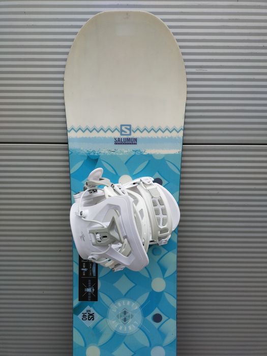 Deska Snowboardowa Salomon 140cm !NOWE WIĄZANIA RAVEN! !WYSYŁKA!