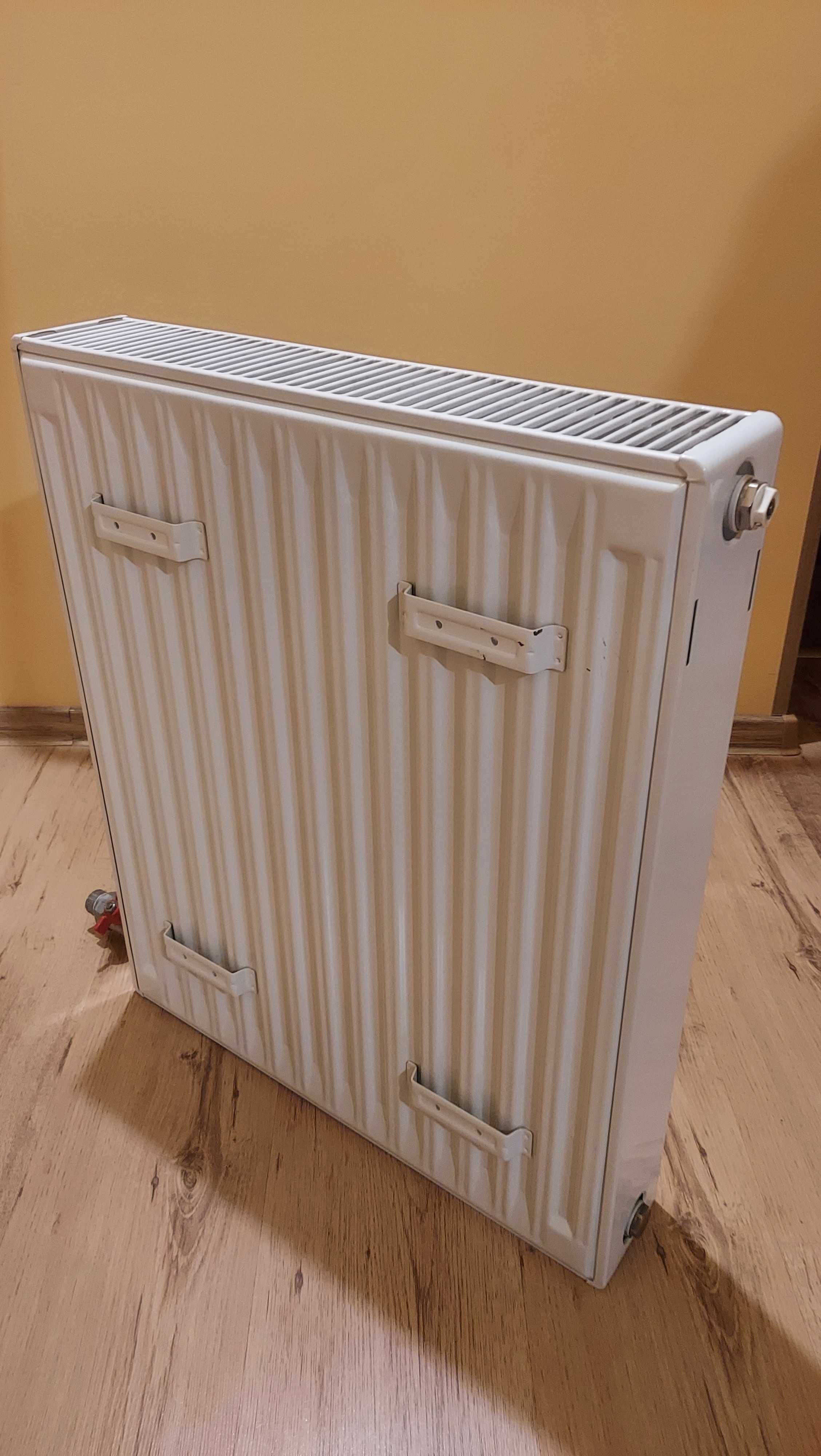 Grzejnik dwupłytowy biały ogrzewanie CO 50x60x10