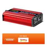 Inversor 12V - 220V 4500W * DC/AC * NOVO * ONDA PURA *