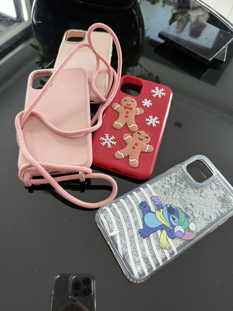 Iphone 11 czarny kabel opakowanie etui ideal