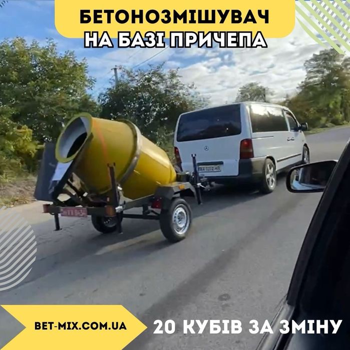 Оренда бетонозмішувач