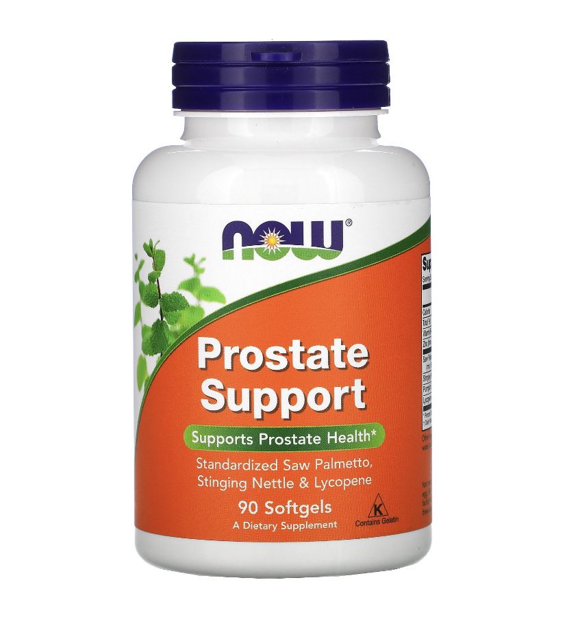 Prostate Support, Now Foods, Здоровье простаты, 90 шт