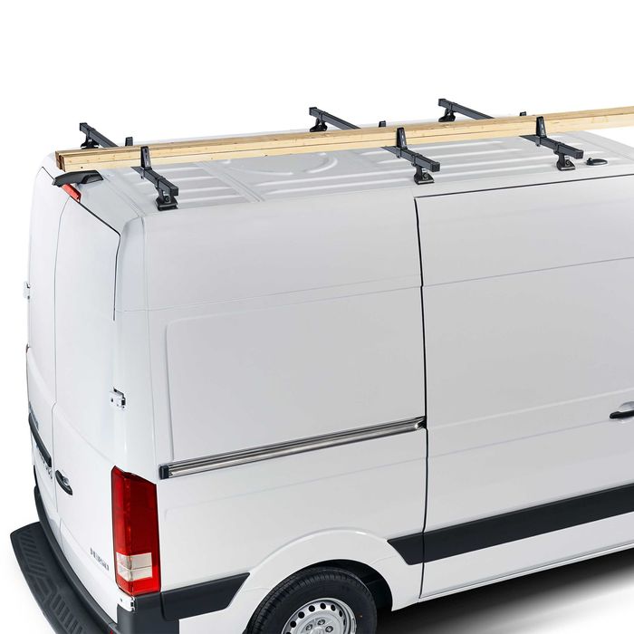 Bagażnik dachowy belki zestaw z ogranicznikami stal Volkswagen Crafter