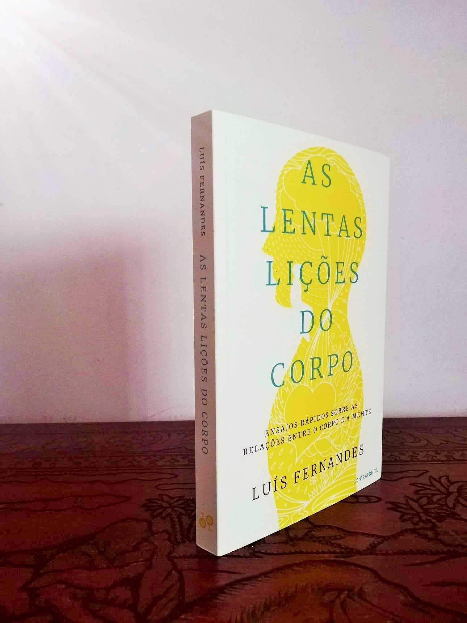 Livro "As Lentas Lições do Corpo" de Luís Fernandes