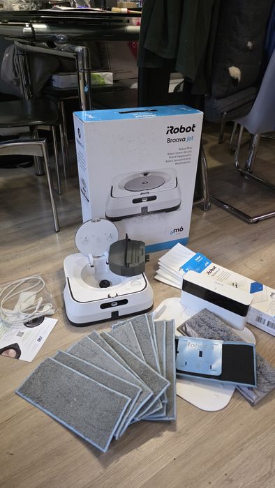 IRobot mopujacy Braava jet m6 bardzo duży zestaw