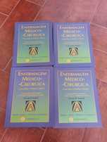 4 volumes do livro enfermagem médico-cirurgica de Phipps