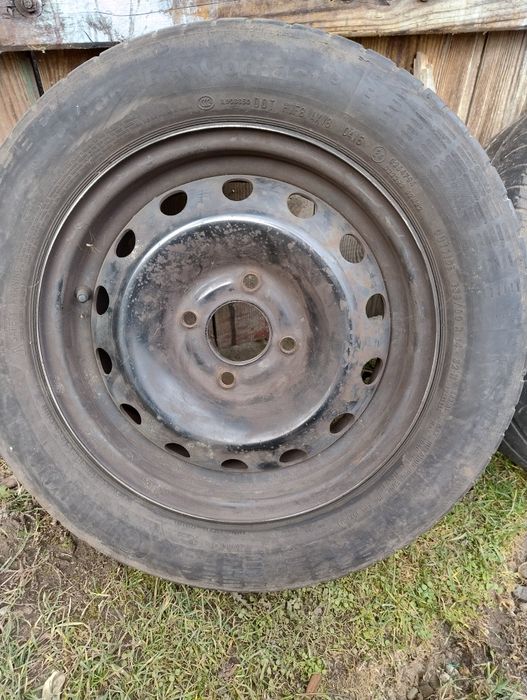 Felgi komplet 4 szt rozmiar 14 +opony Citroen Xsara break