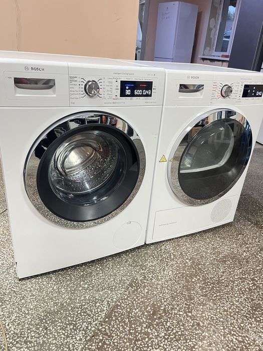 Комплект Bosch 8 серії пралка + сушка