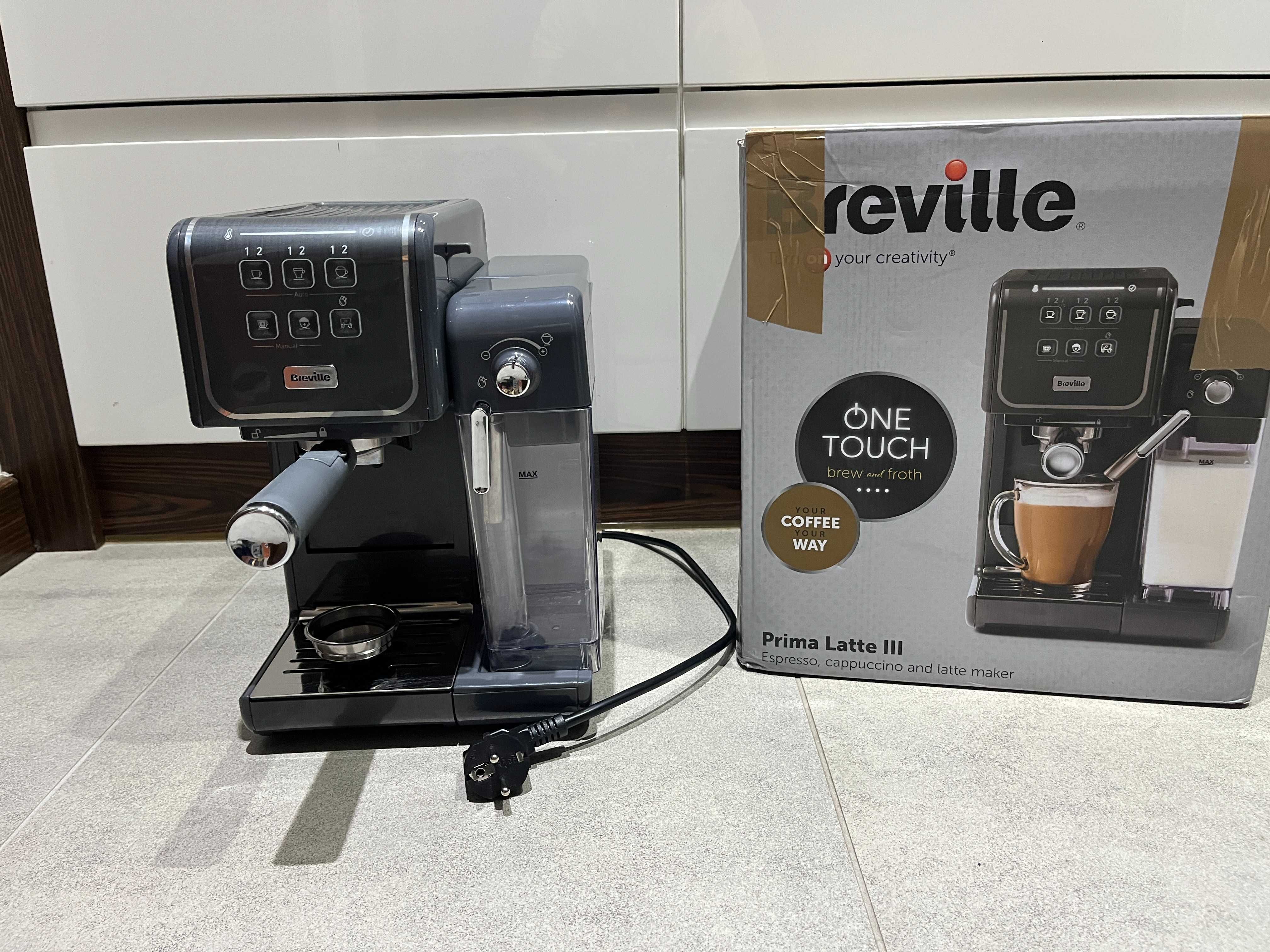 Automatyczny ekspres ciśnieniowy Breville Prima Latte III 1245 W
