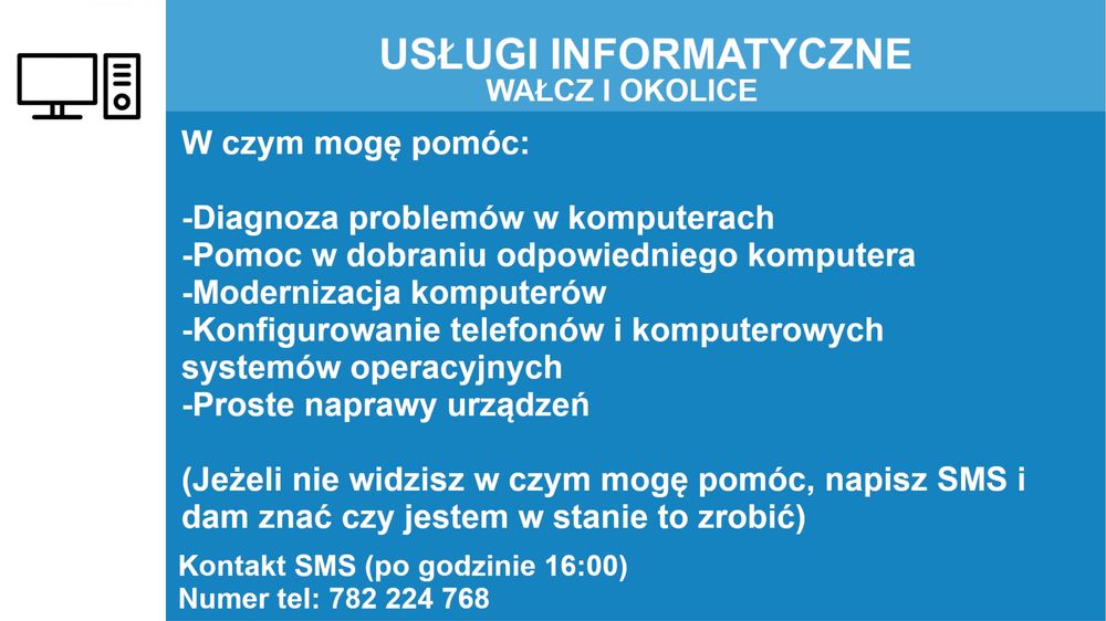 Pomoc- komputery i telefony