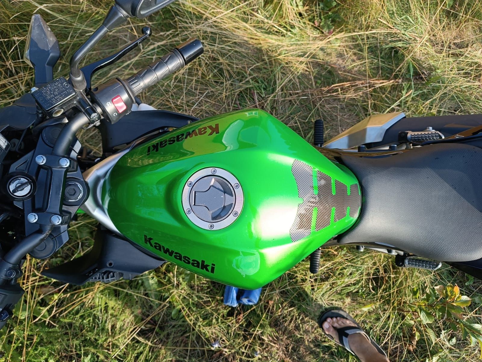 2021 Kawasaki Z125 powierzchowne uszkodzenia sprawne technicznie