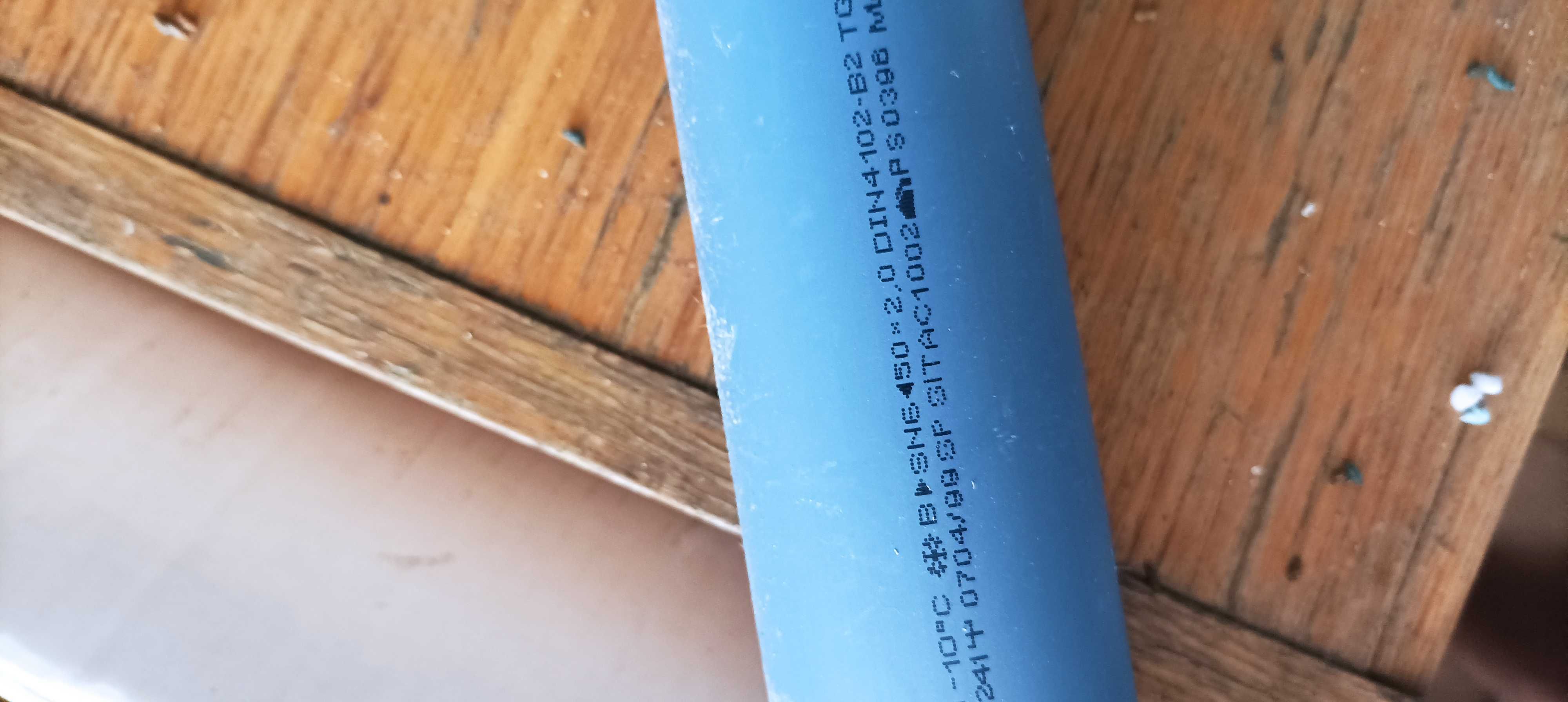 Rura kanalizacyjna fi50 0,5m Poloplast