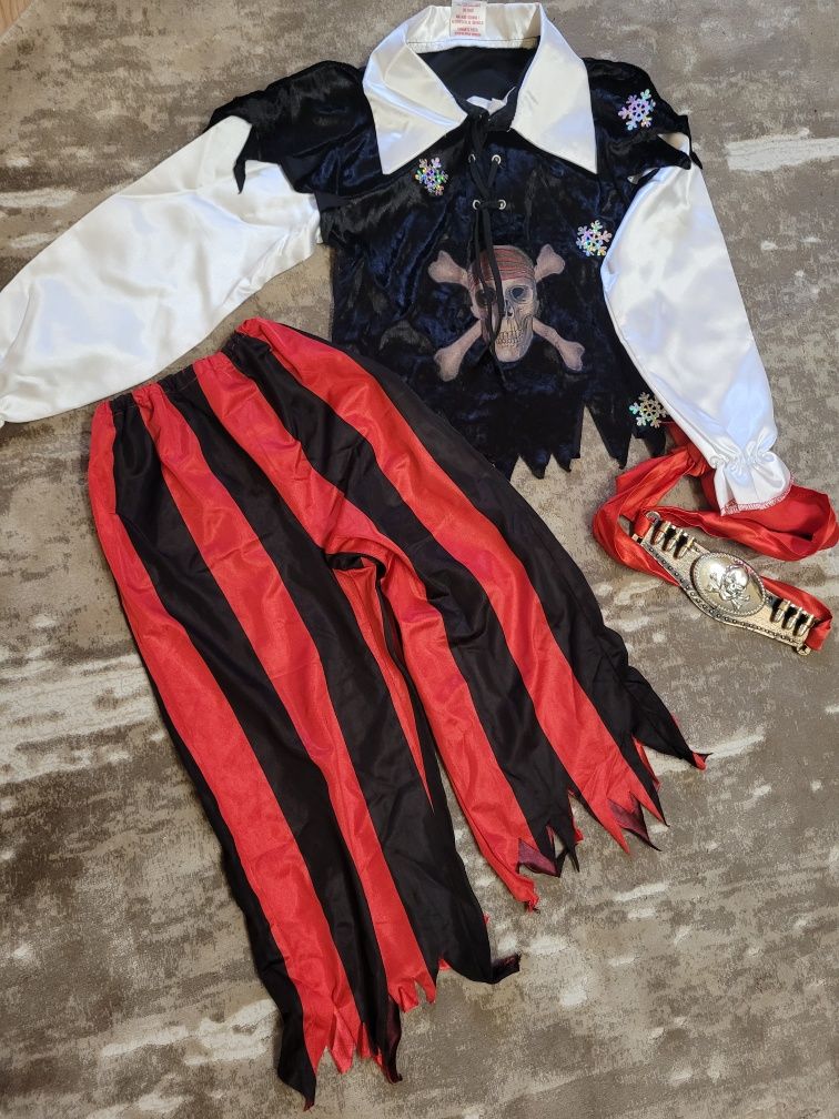 Дитячий (розмір 110-116) новорічний костюм пірата