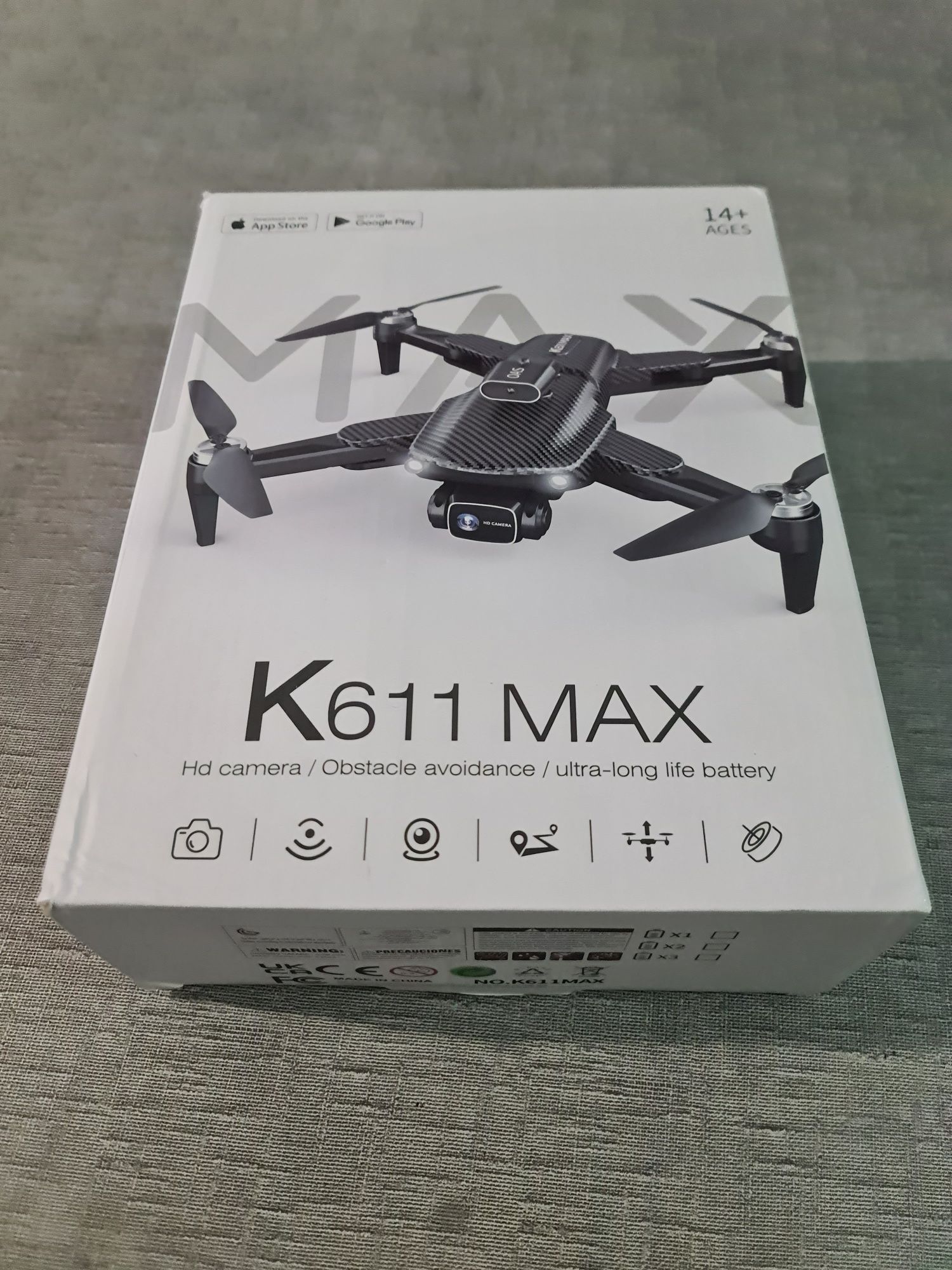 Drone k611 Max Novo!