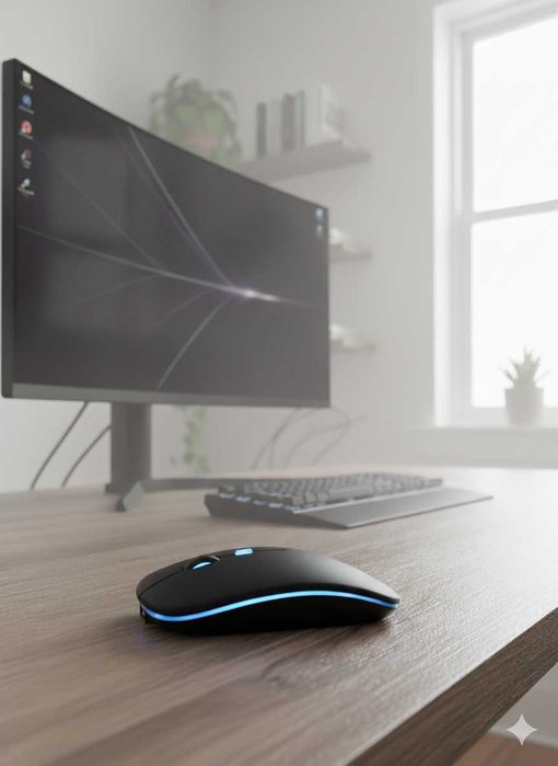 Myszka Komputerowa z Podświetleniem RGB – Styl i Wygoda!