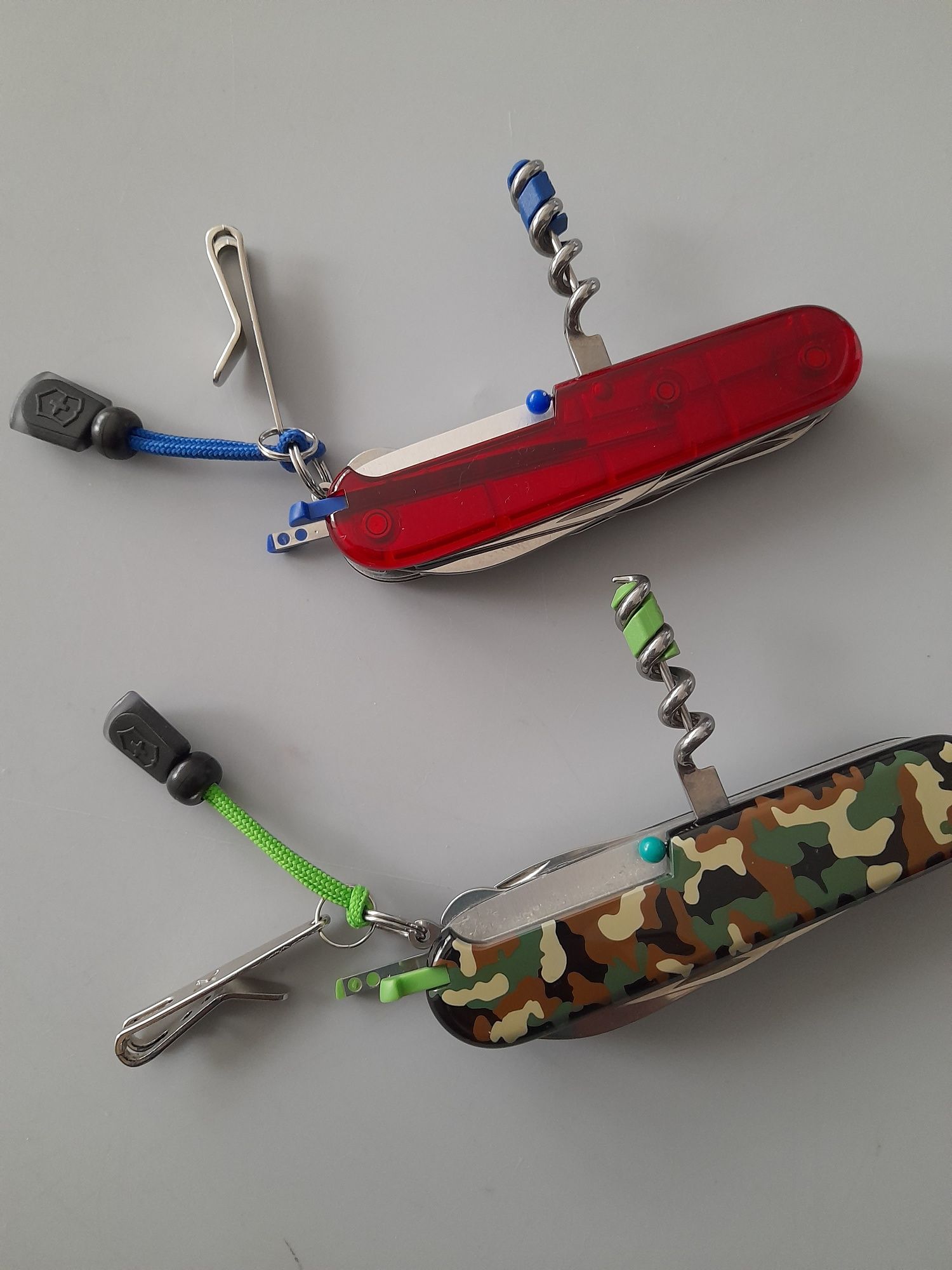 Zestaw do personalizacji scyzoryka Victorinox.Niebieski 91mm