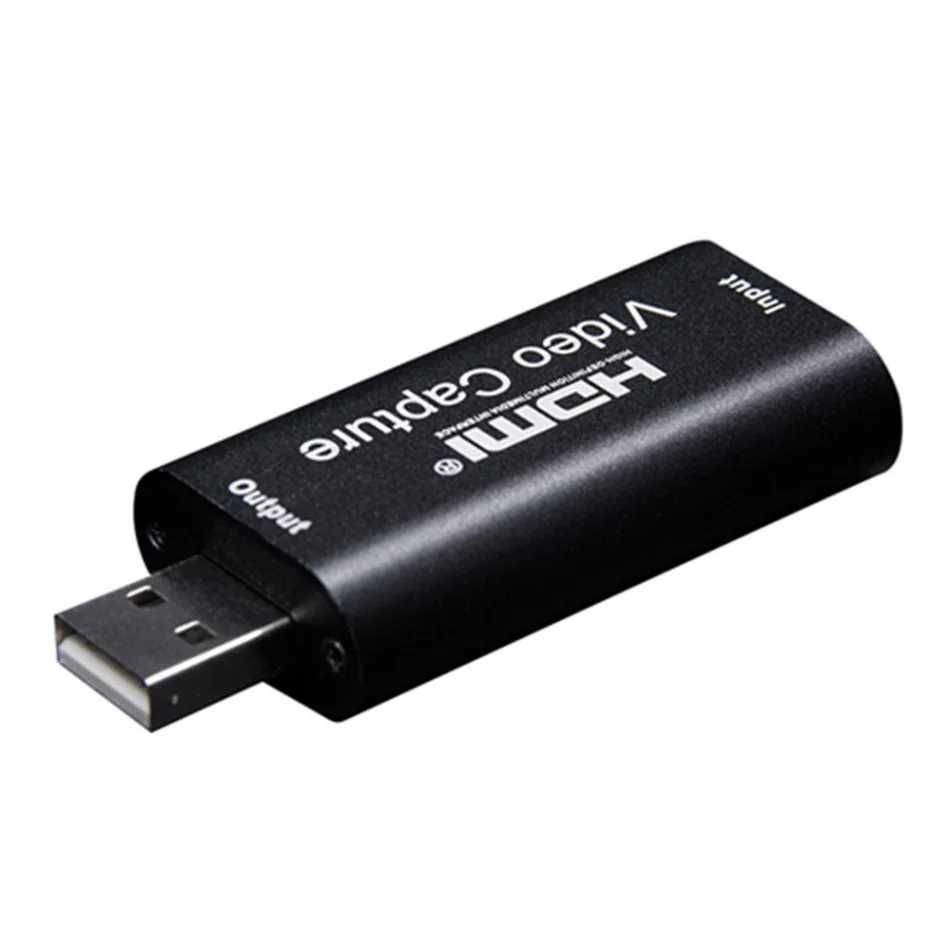 Внешняя карта видеозахвата HDMI - USB 2,0 конвертер потокового видео