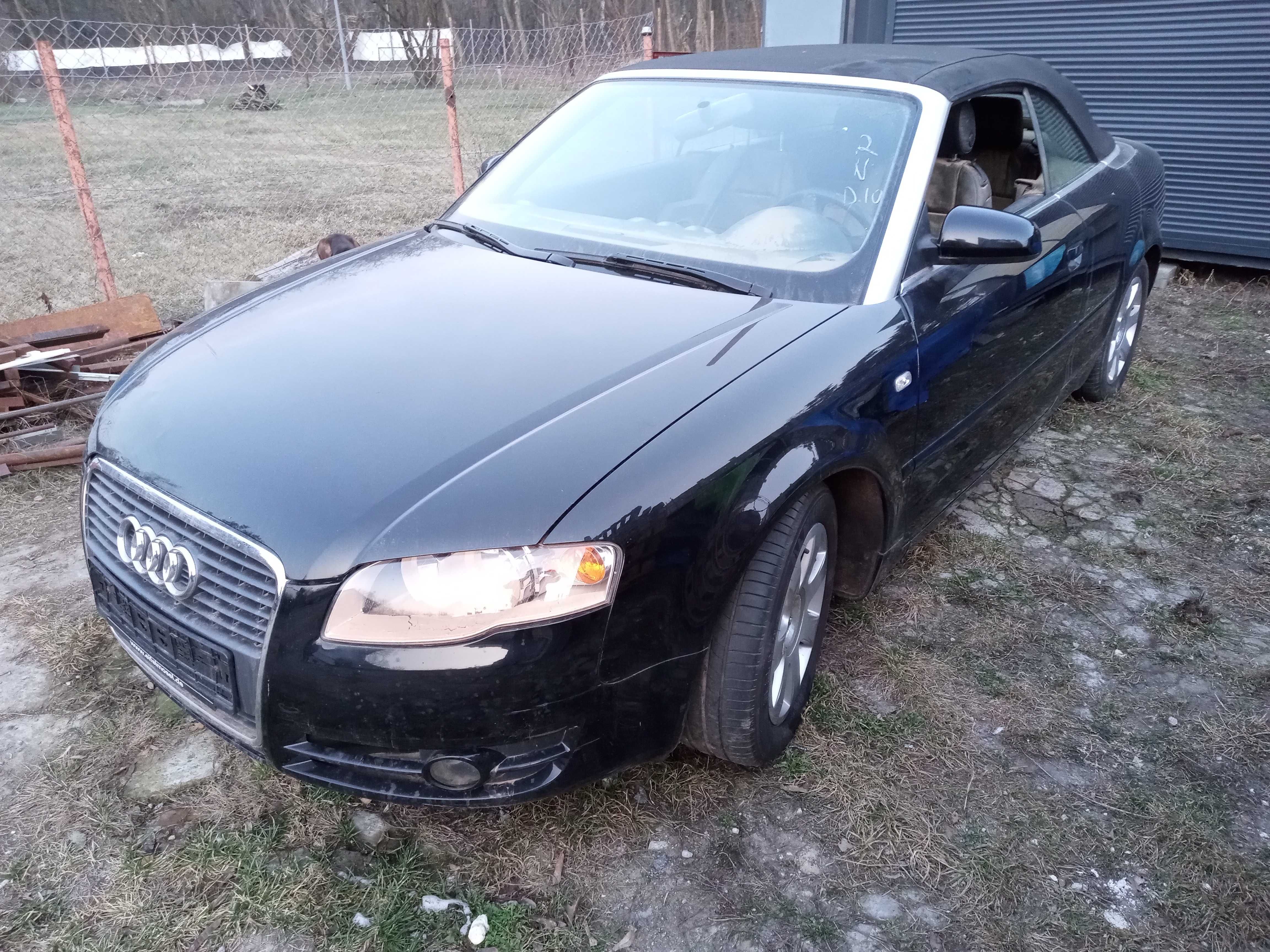 Audi a4 Cabrio 1.8T serwis 80.000km karoseria buda