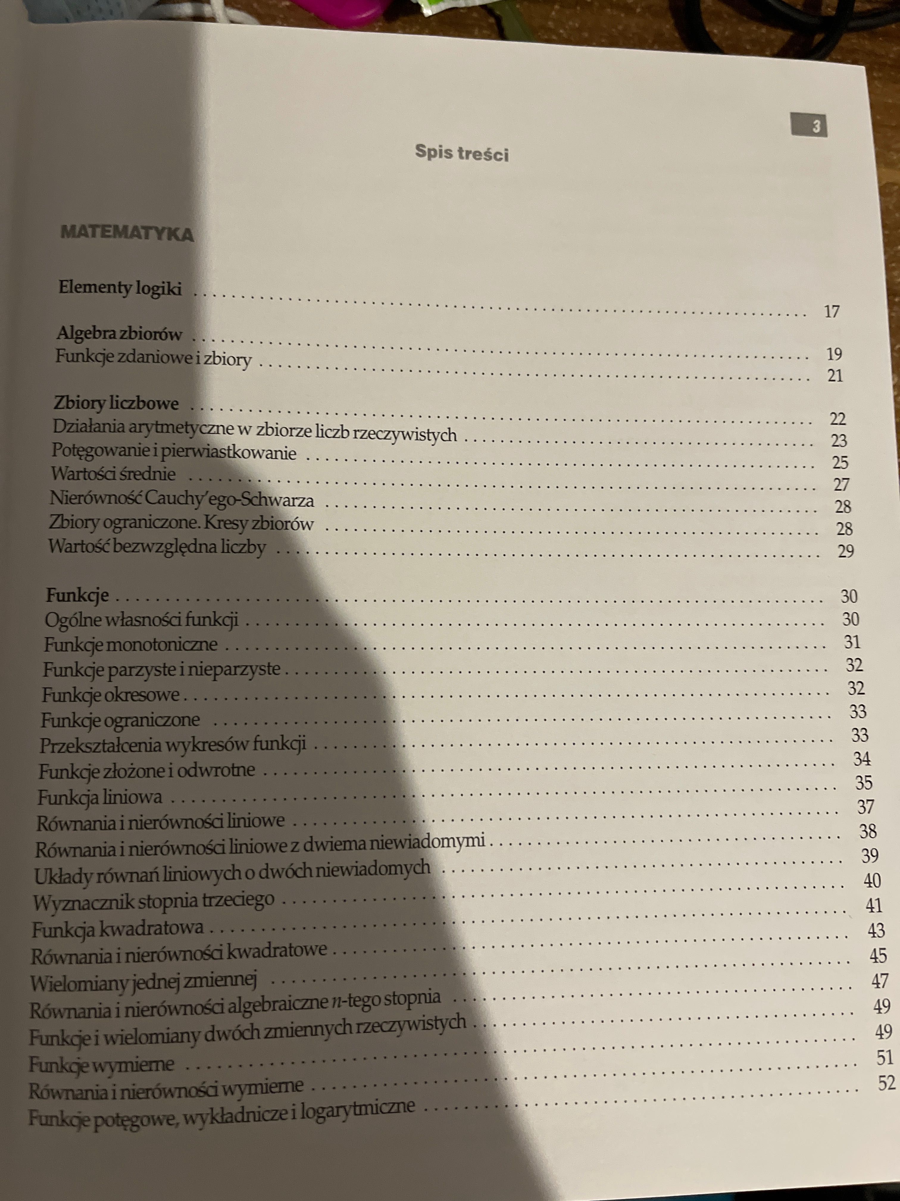 Wzory i tablice matematyczne, fizyczne i chemiczne