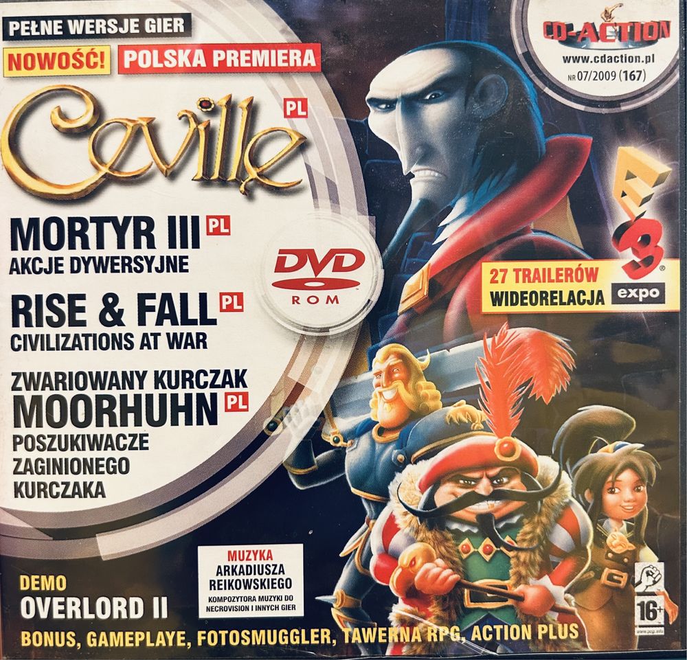 Gry PC CD-Action DVD nr 167: Ceville, Mortyr III