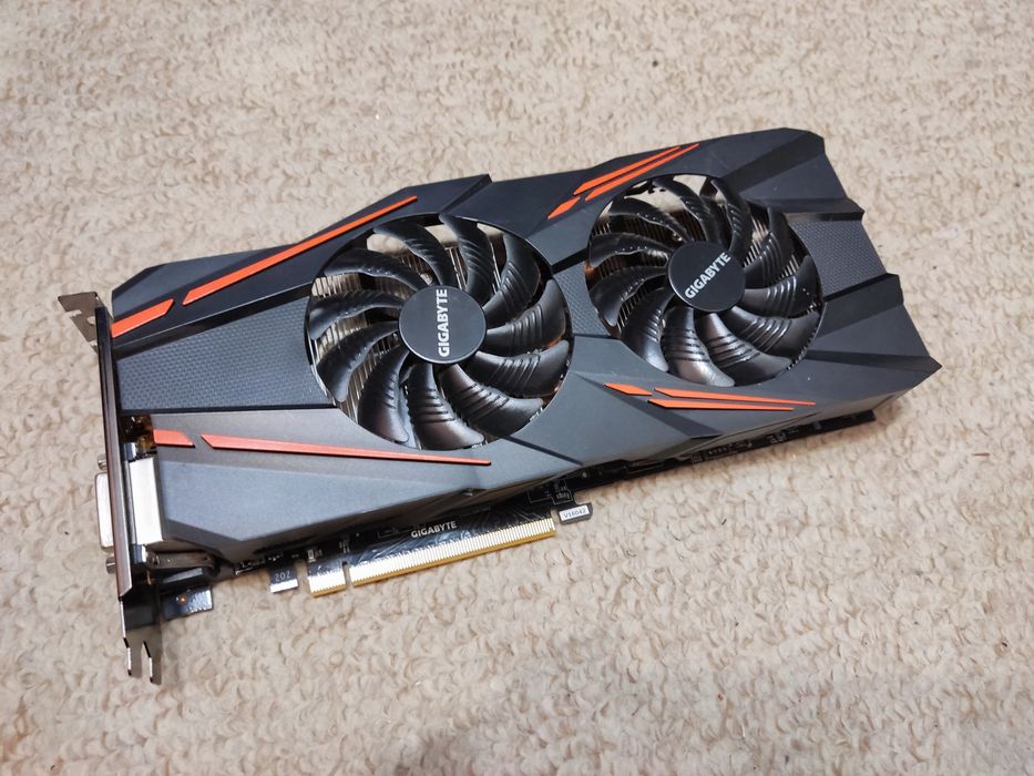 Видеокарта Nvidia Geforce GTX 1070 8 GB.