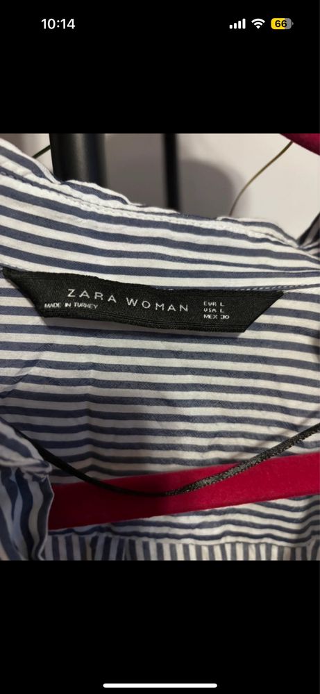 Koszula w paski ZARA rozmiar L