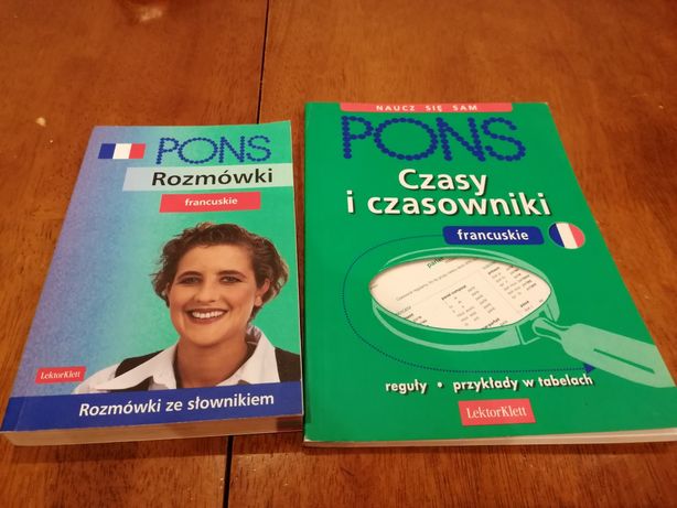 Język francuski PONS rozmówki i czasowniki