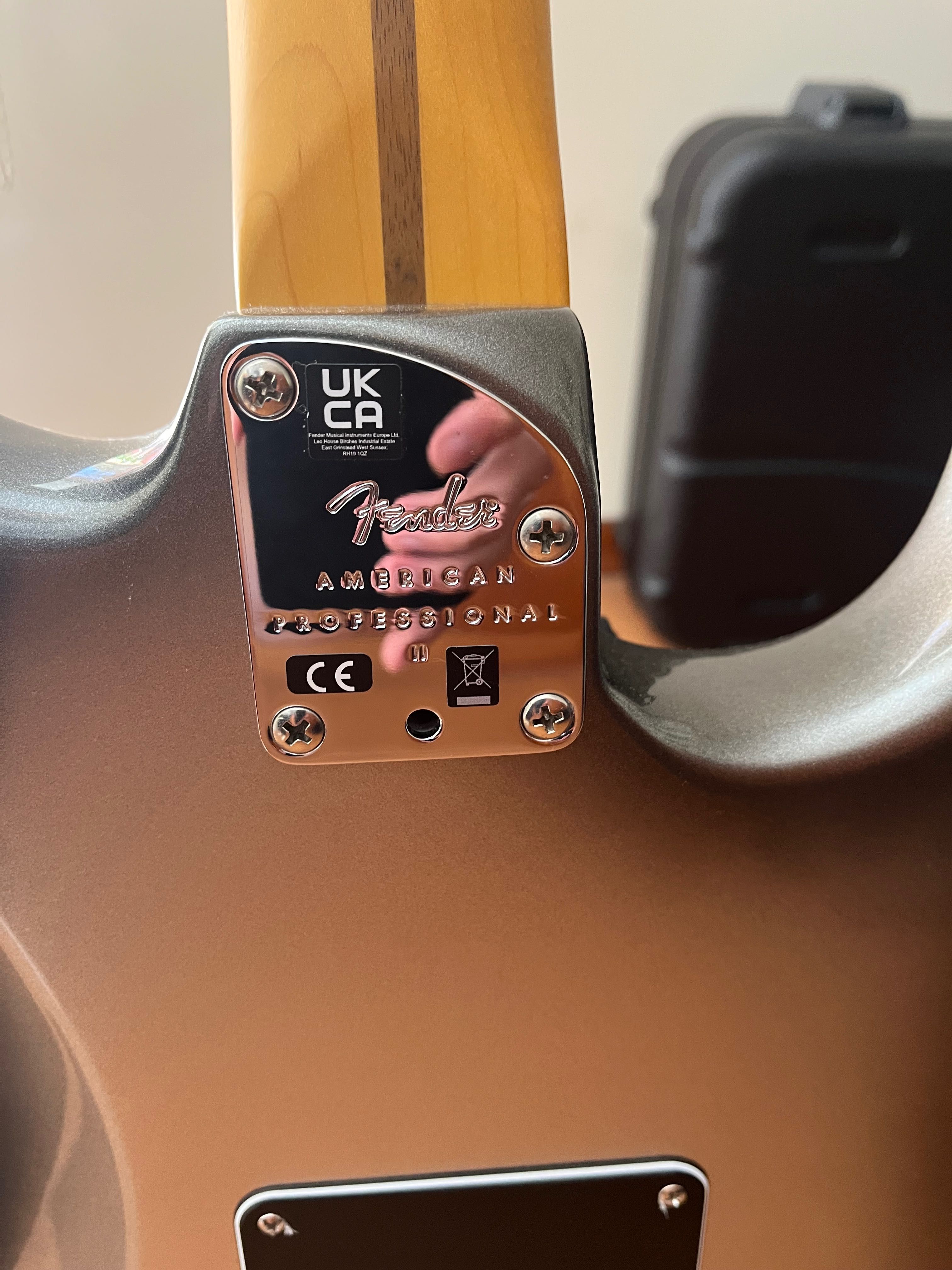 Fender American professional II esquerdina left handed