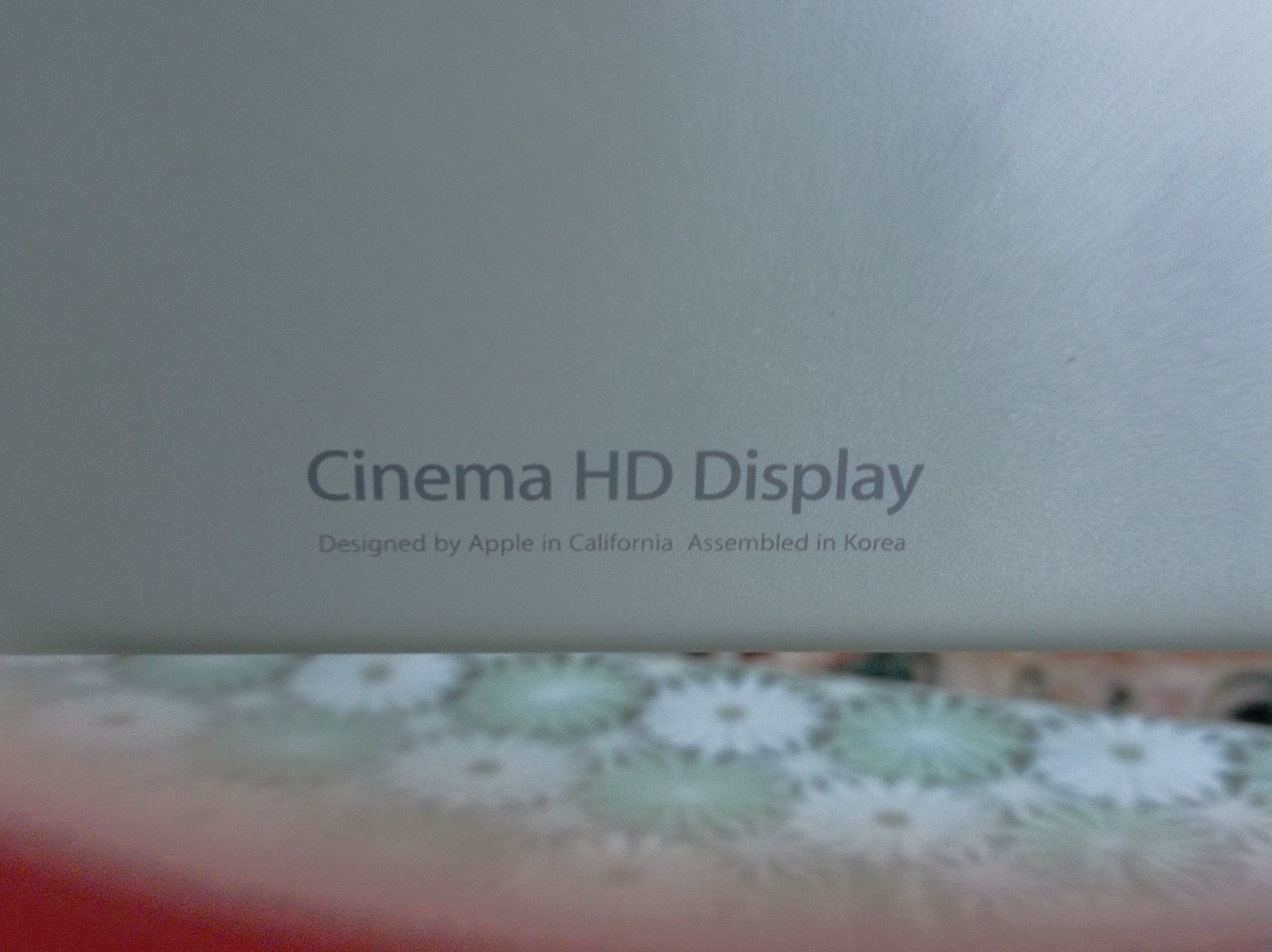 Apple Cinema HD Display 30"